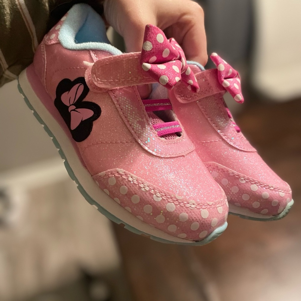 Minnie Mouse girls shoes, size 12.